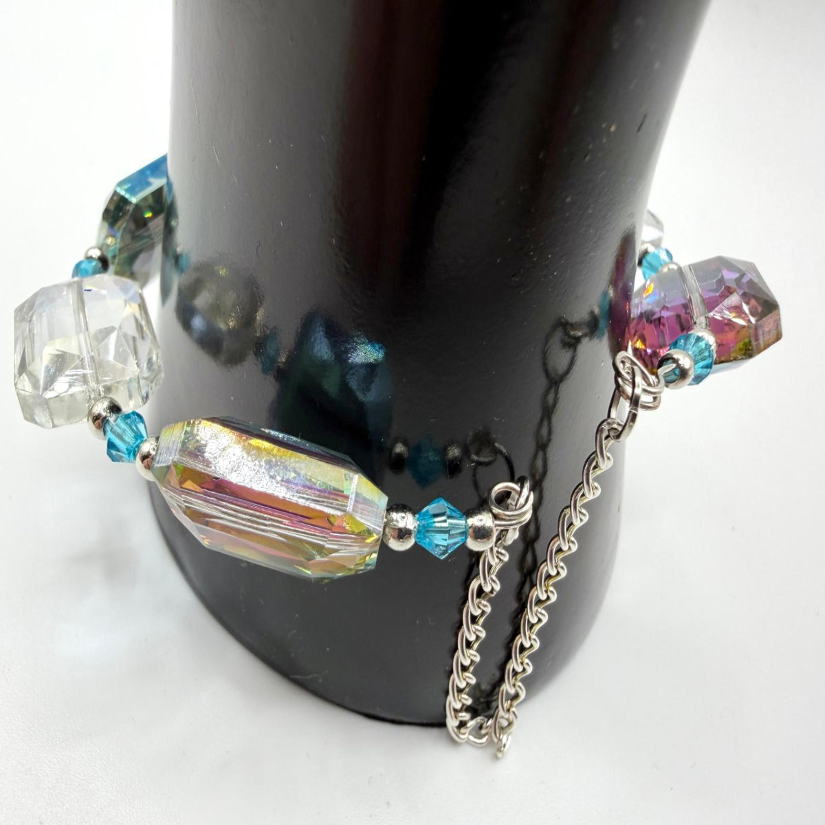 Beautiful handmade crystal bracelet