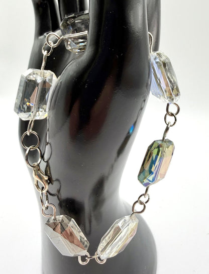 Beautiful handmade crystal bracelet