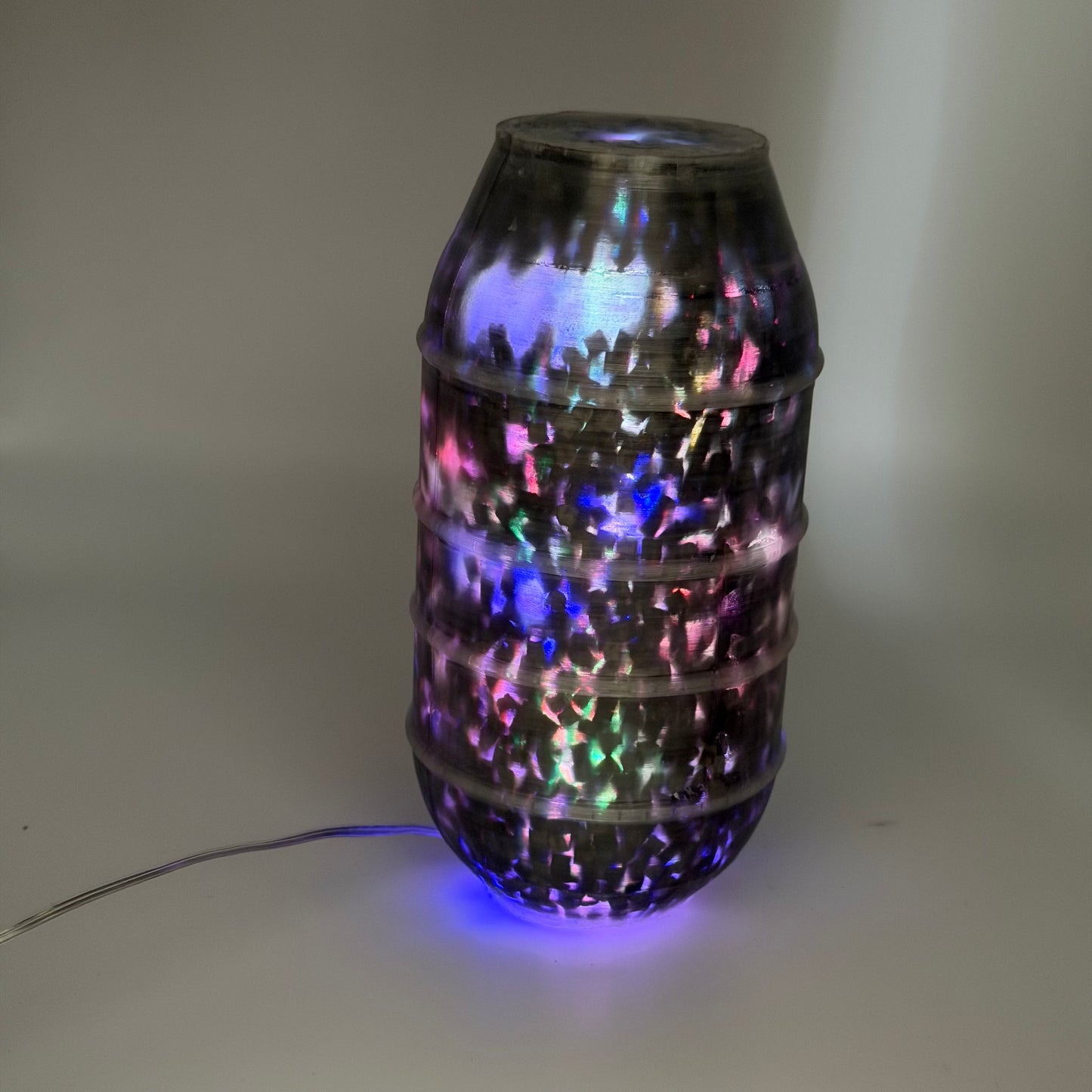 Decorative LED Light Drone Grenade casing