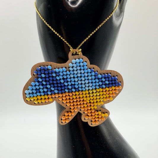 Wooden Bead Hanging decoration