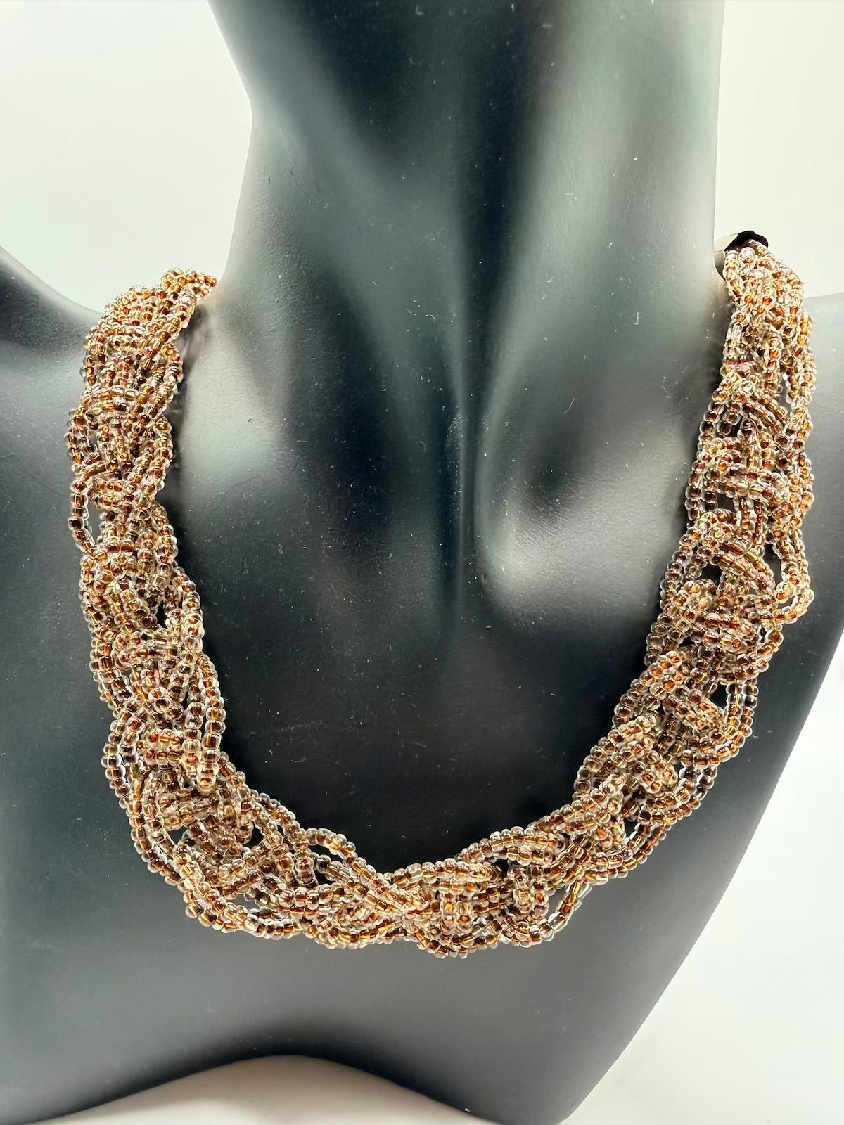 Golden Beaded necklace