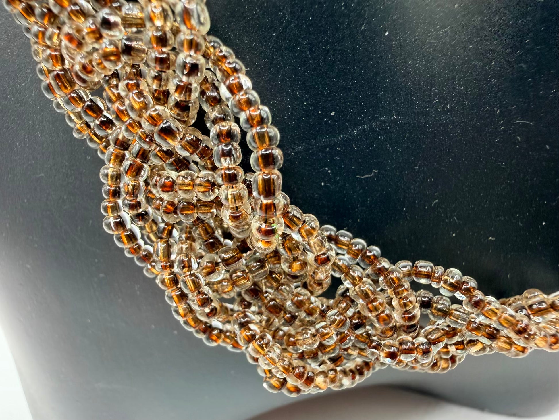 Golden Beaded necklace