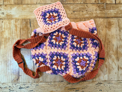 Handmade Knitted Ladies Handbag - Made in Ukraine
