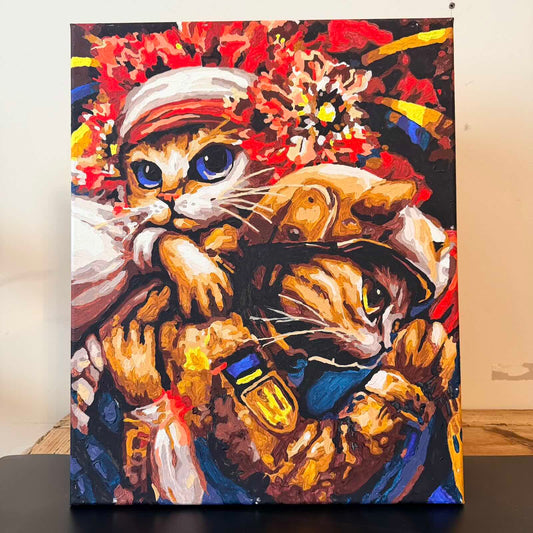 Canvas and Oil "Together Through the Storm"