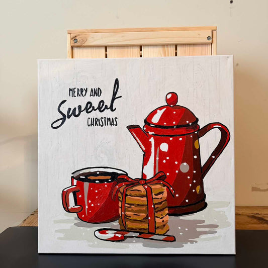 Canvas and Watercolour "Festive Comforts"