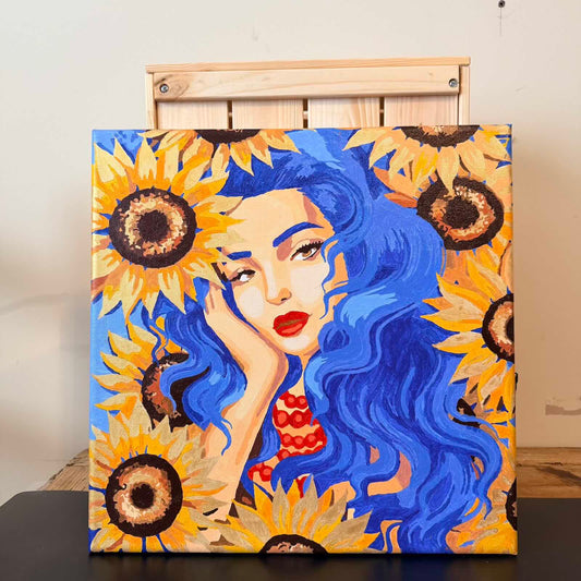 Canvas and Oil "Sunflower Soul"