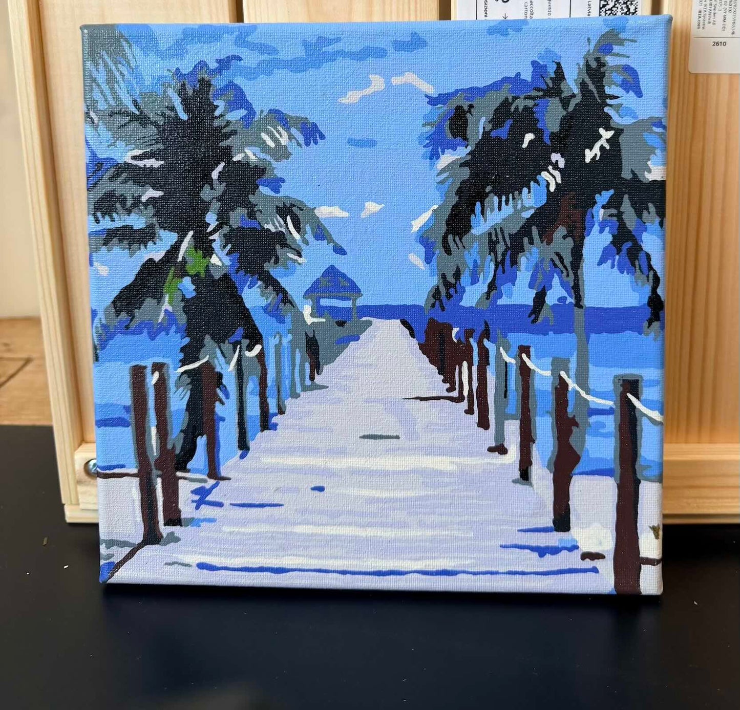 Canvas and Oil "Ocean Breeze"