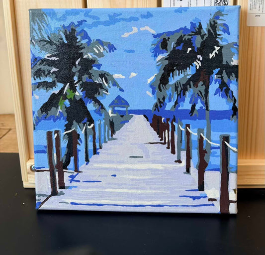 Canvas and Oil "Ocean Breeze"