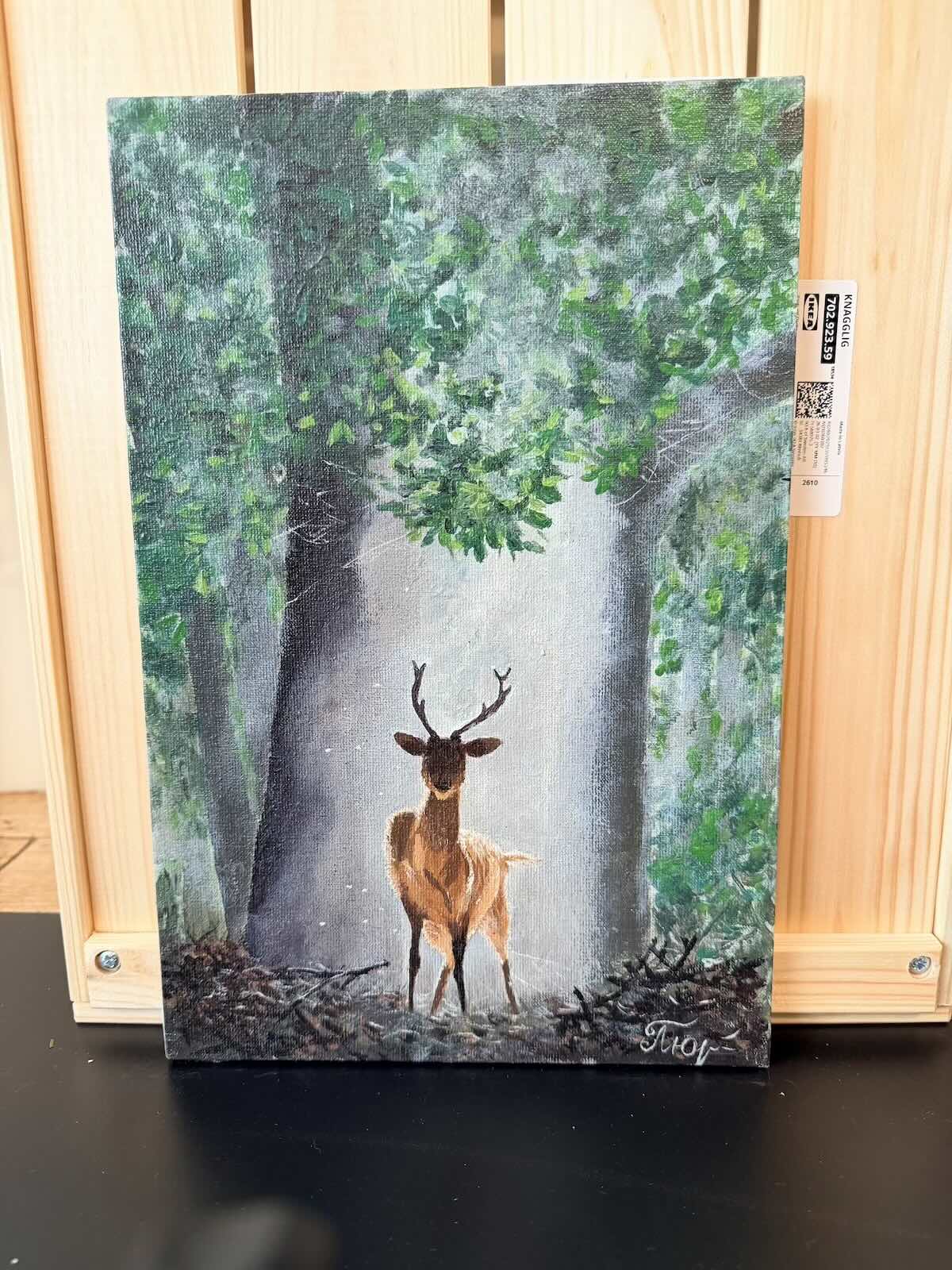 Wood and Oil "Guardian of the Chornobyl Forest"