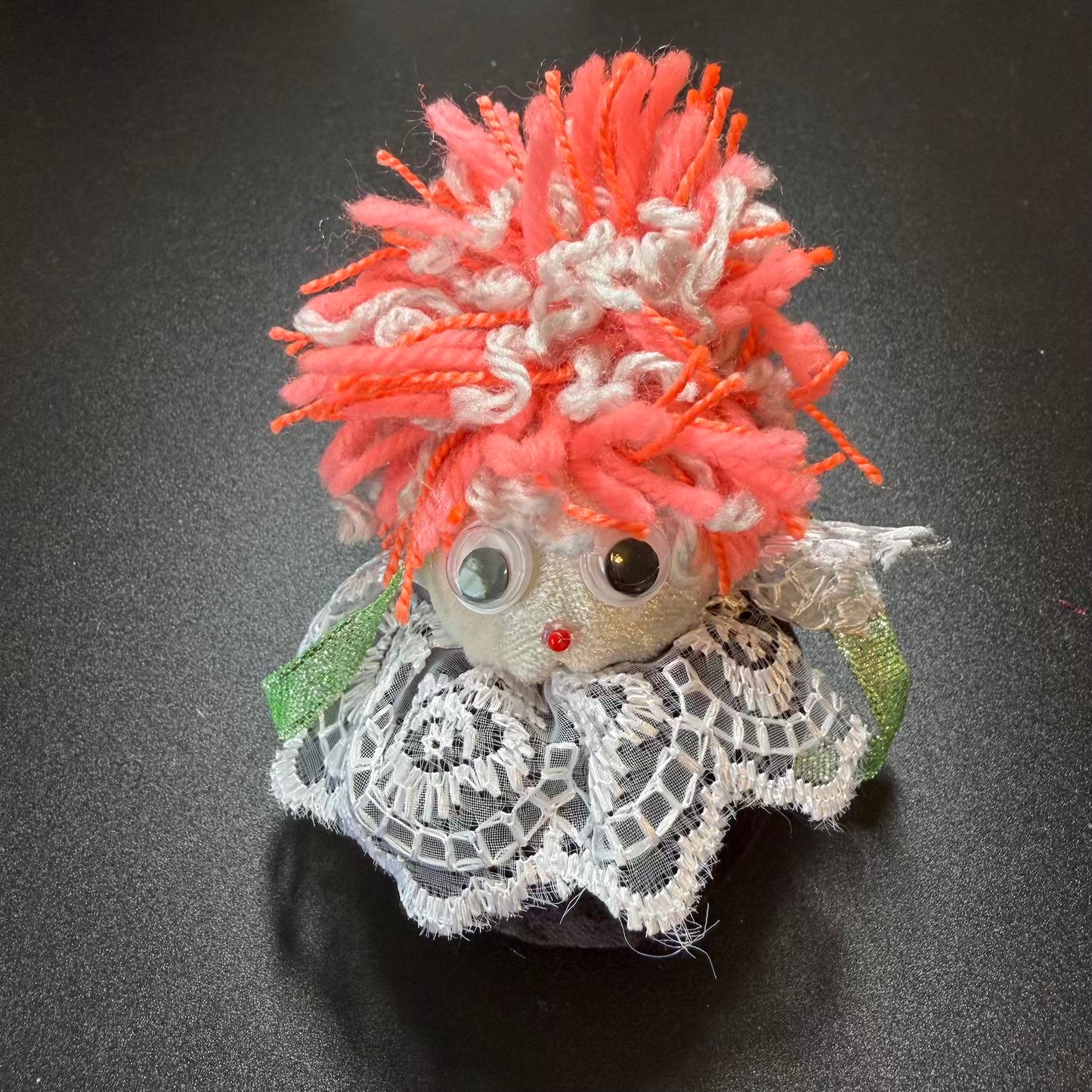 Handmade Ukrainian Folk Doll Ornament – Whimsical Fabric Decoration 🇺🇦