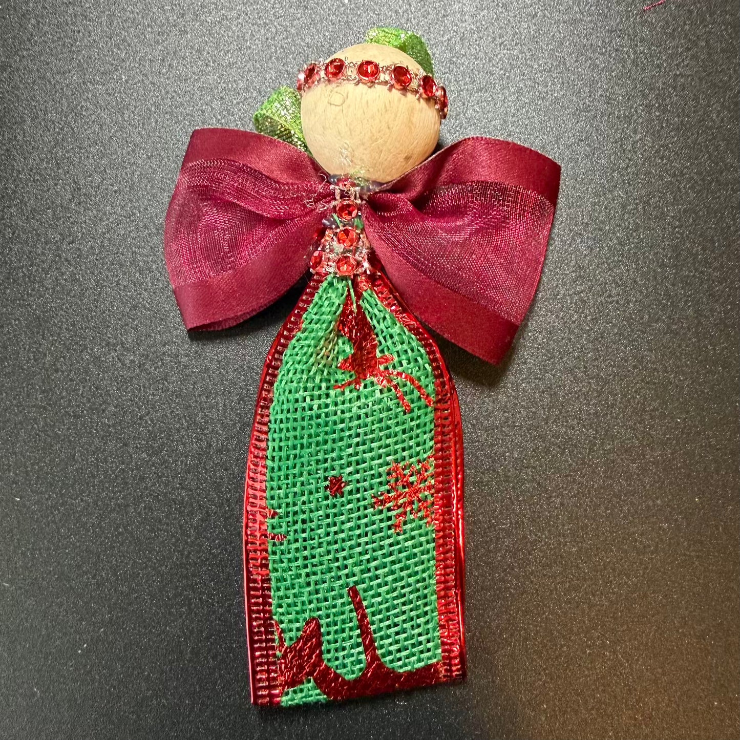 Handmade Ukrainian Angel Ornament – Folk Art Hanging Decoration 🇺🇦