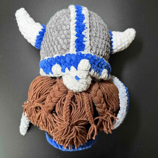 🇺🇦 Handmade Ukrainian Viking Gnome – Crafted by Volunteers in Ivankiv, Kyiv Oblast 🇺🇦