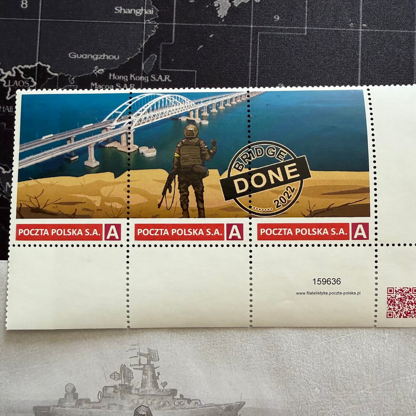 Snake Island & Kerch Bridge 2022 – Ukraine Resistance Philatelic Collectors Set