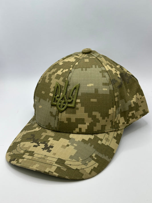 Ukrainian Pixel Cam Baseball hat