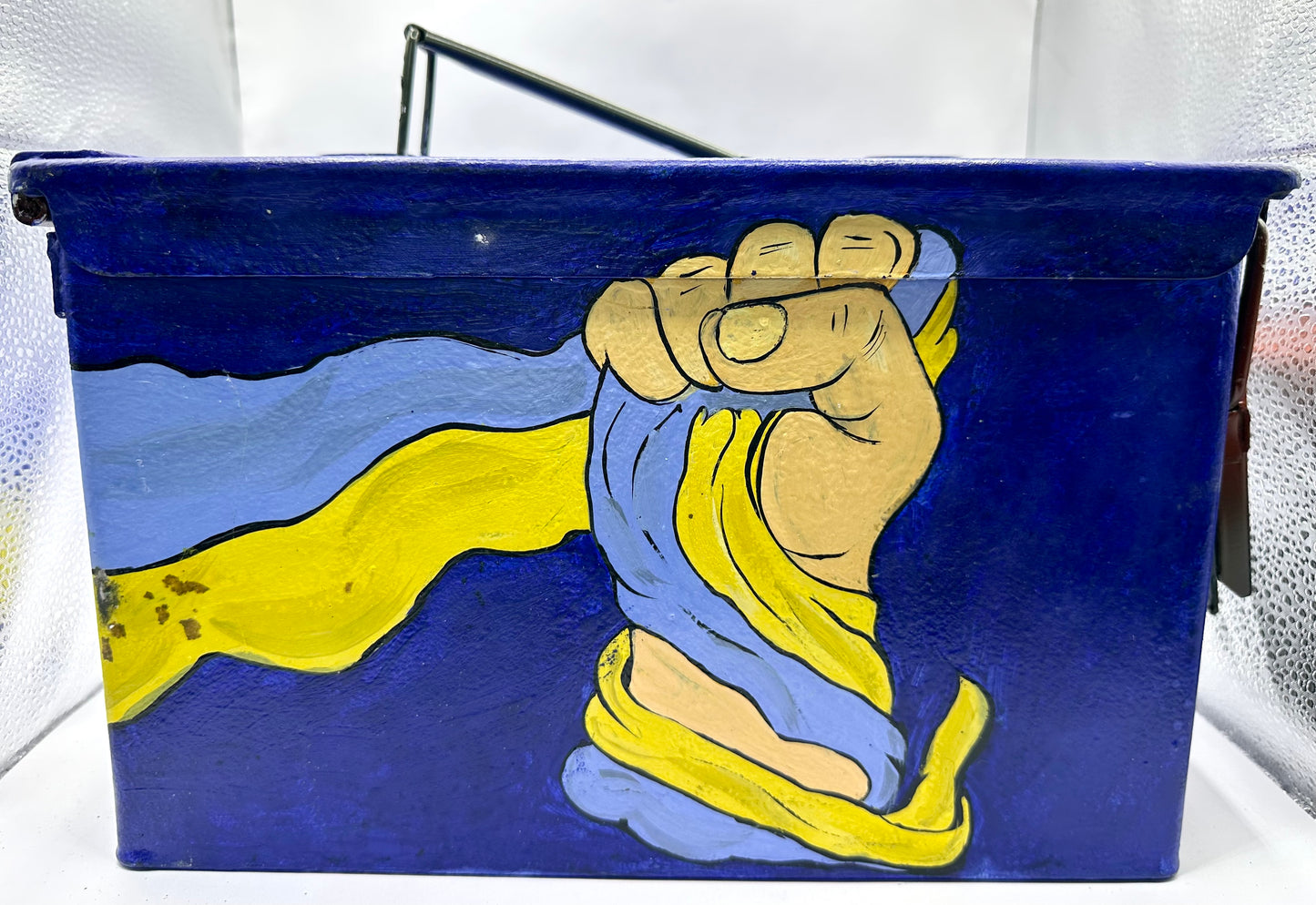 Painted Ammunition Box