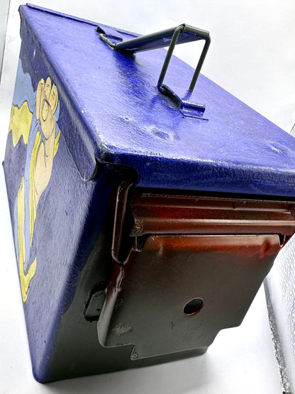 Painted Ammunition Box