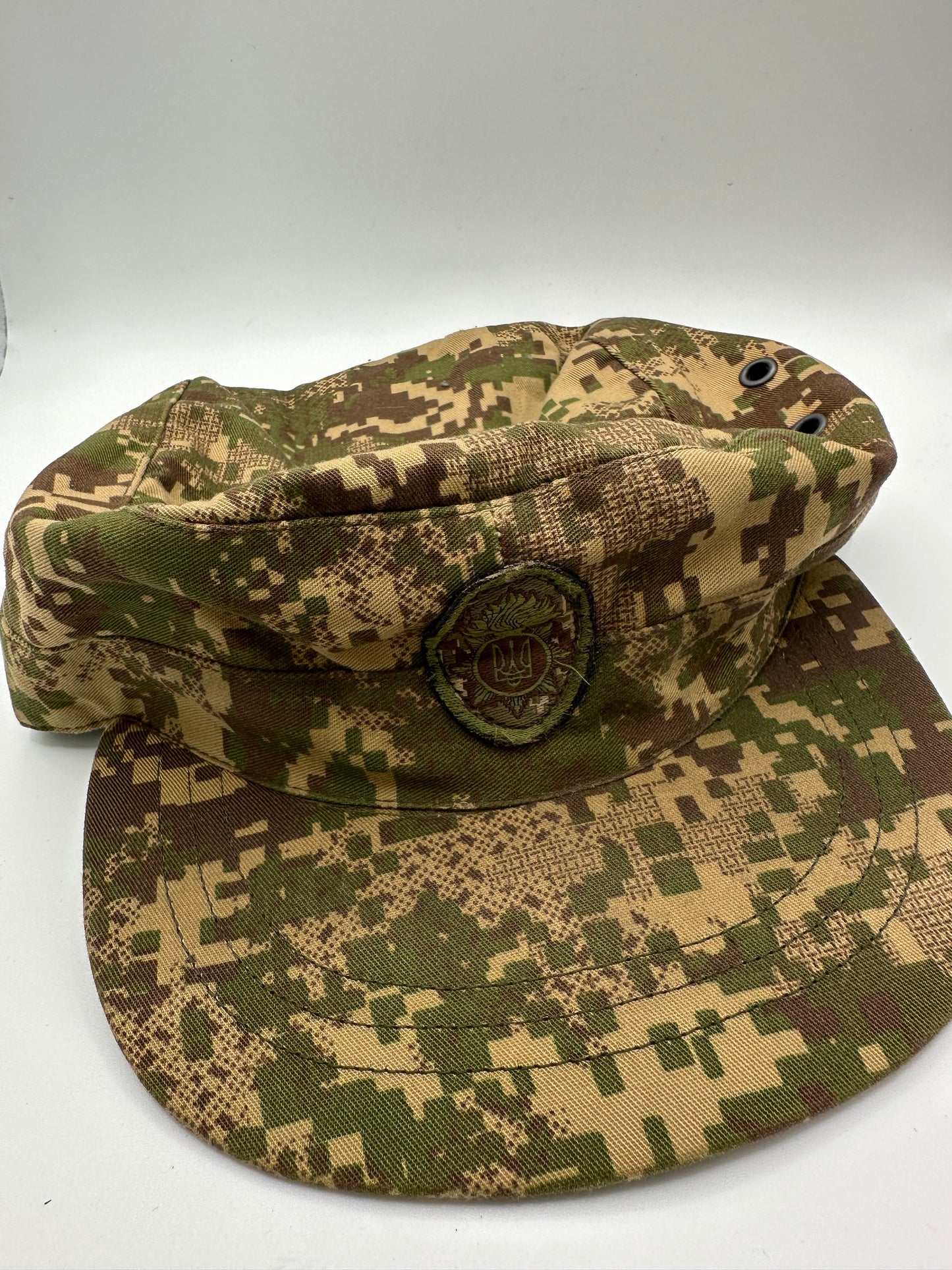 Original worn Battle cap of the National Guard of Ukraine