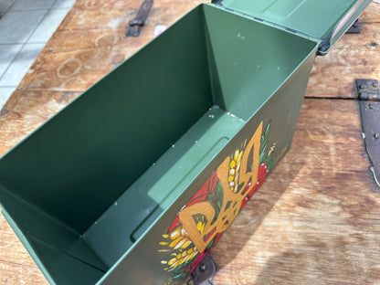Painted Ammunition Tin