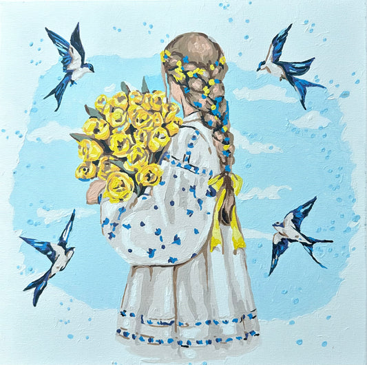 Canvas and Oil "Truth will Triumph"