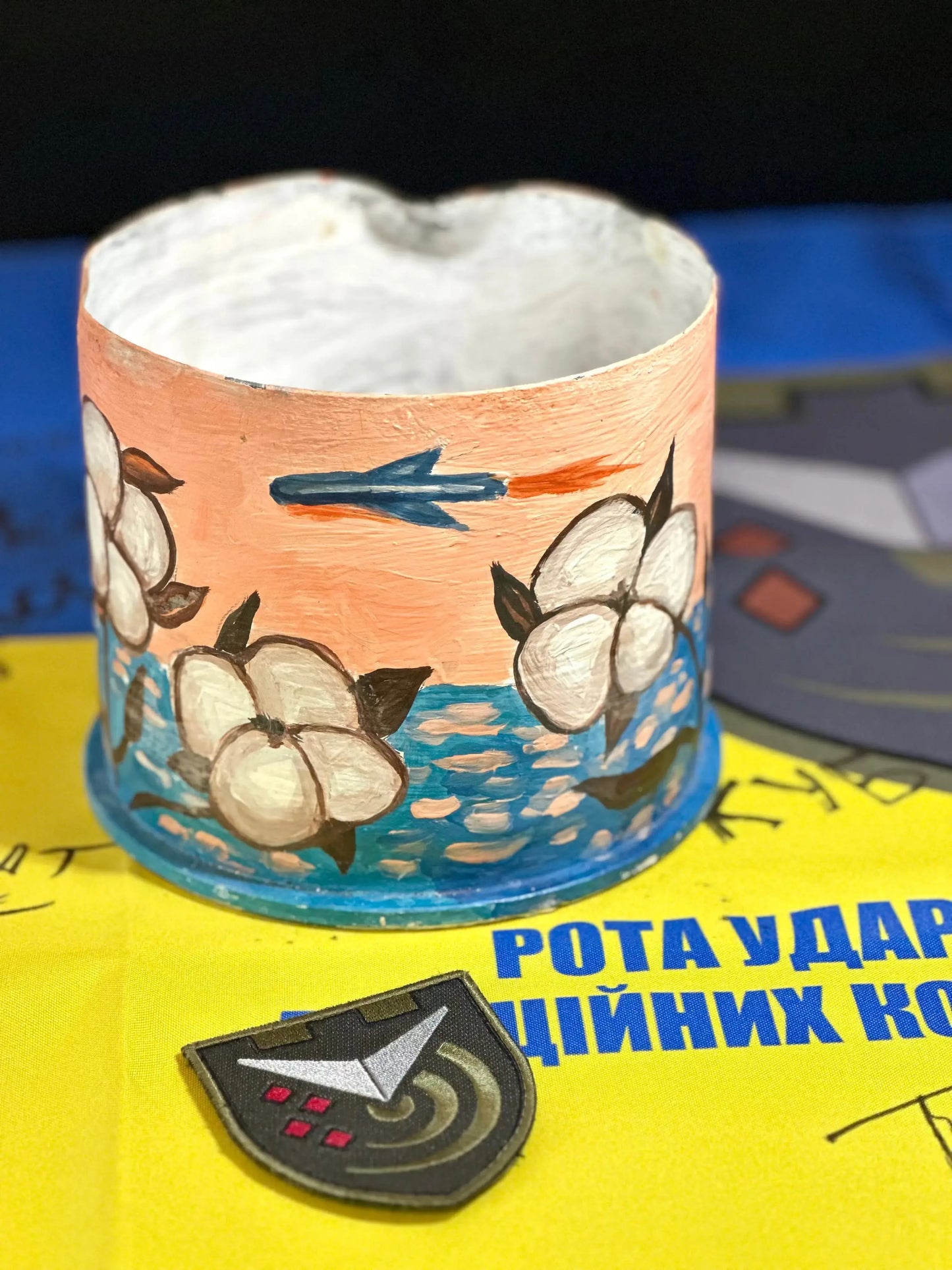 Genuine Certified Artwork painted Shell Case "Cotton" Kristina