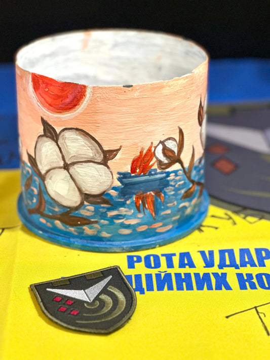 Genuine Certified Artwork painted Shell Case "Cotton" Kristina