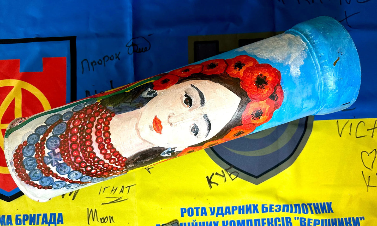 Genuine Certified Artwork painted Tube "Odarka" Kristina