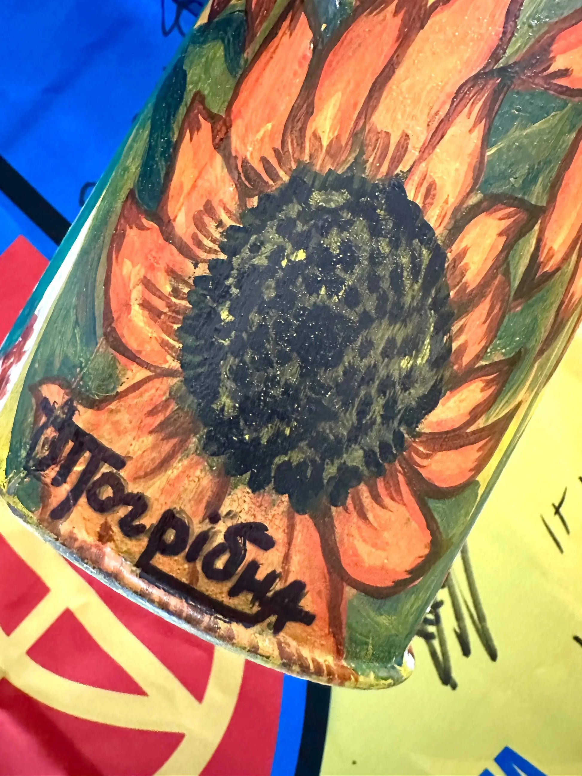 Genuine Certified Artwork painted Tube "Odarka" Kristina