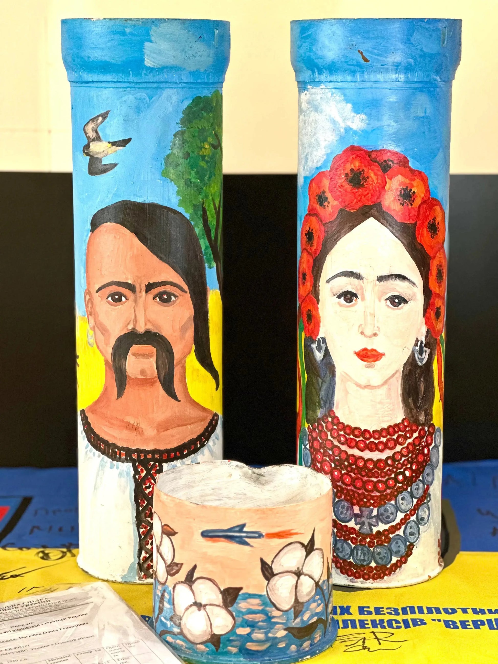 Genuine Certified Artwork painted Shell Case "Cotton" Kristina