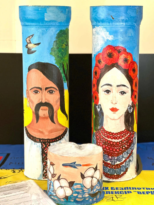 Genuine Certified Artwork painted Shell Case "Cotton" Kristina