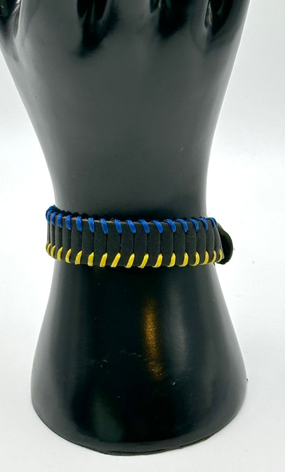 Patriotic Leather wrist band