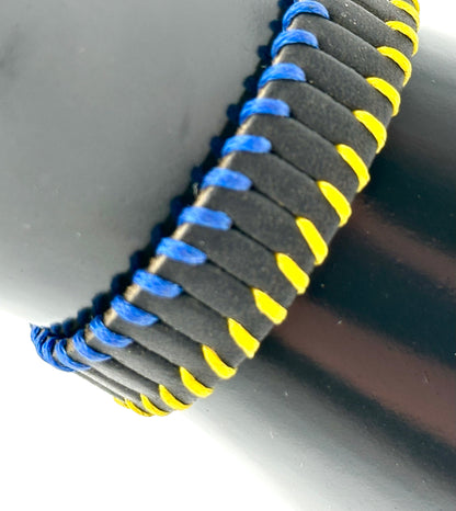 Patriotic Leather wrist band