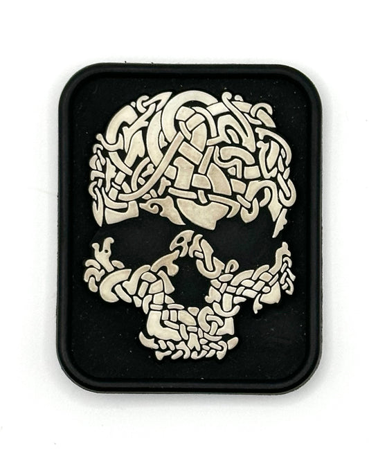 Skull morale worn patch