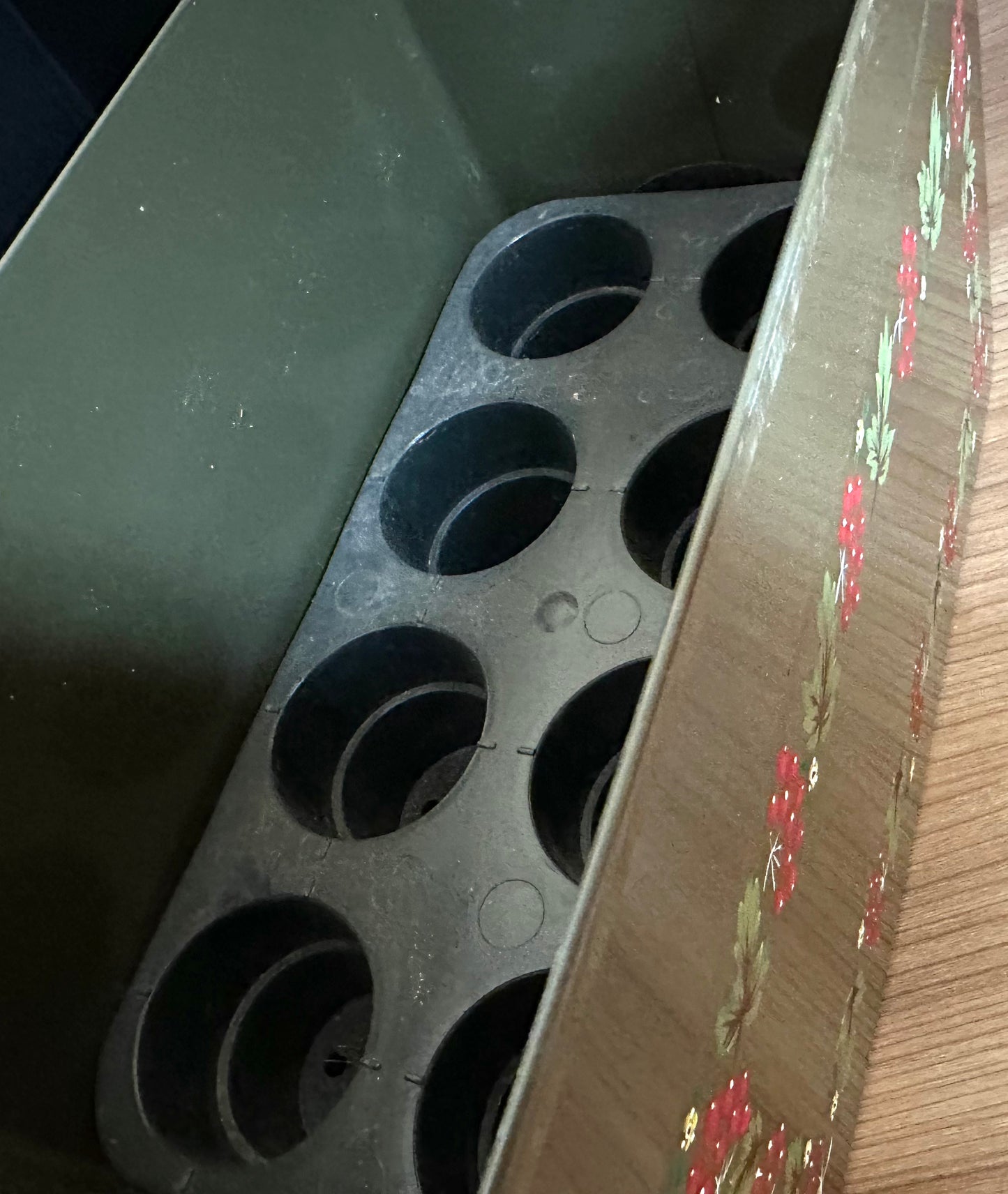 Painted Ammunition Metal Box