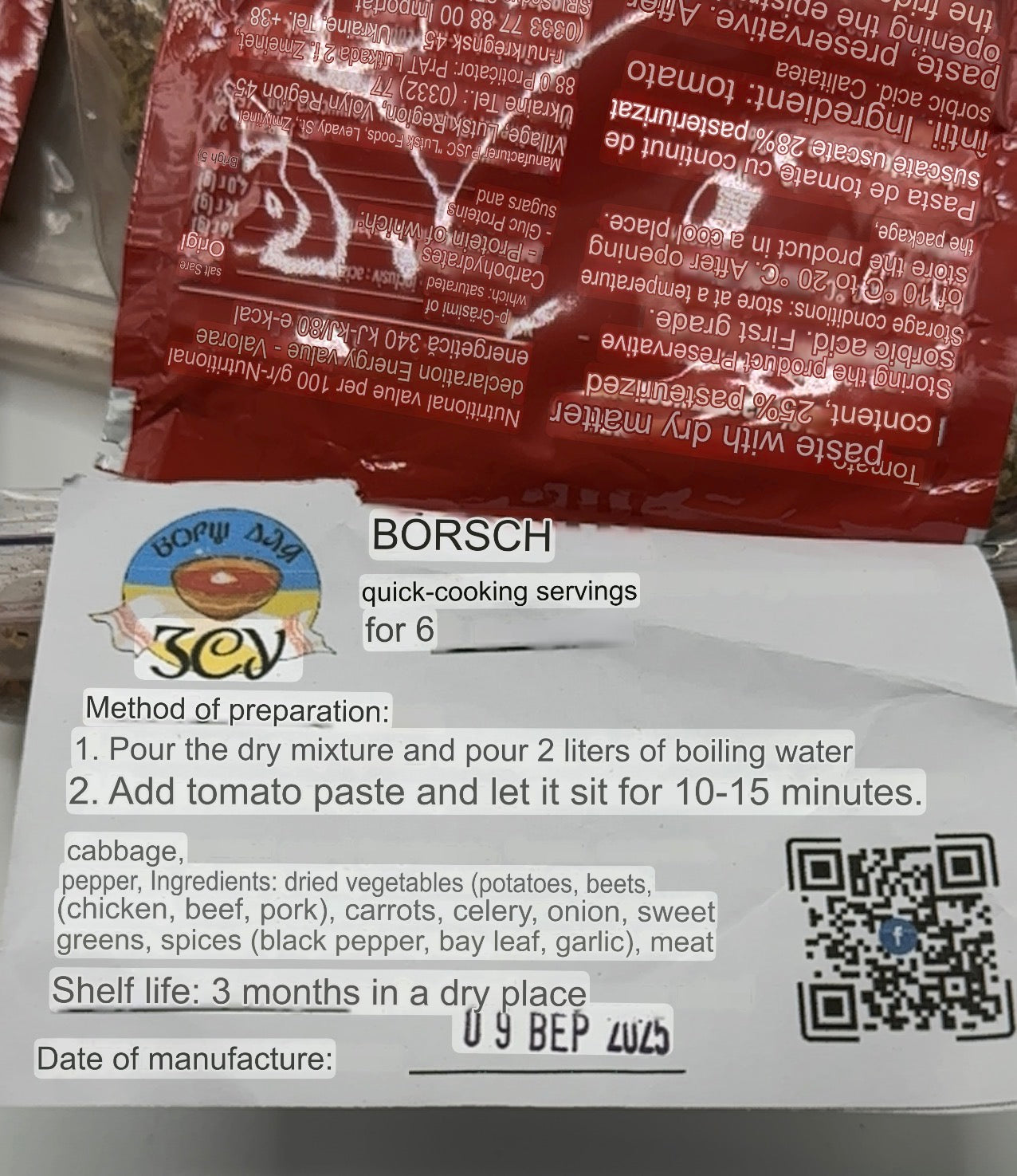 Buy a Soldier some Borscht!