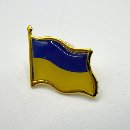 Ukraine Flag Pin Badge