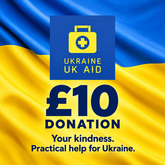 £10 Donation to Ukraine UK Aid