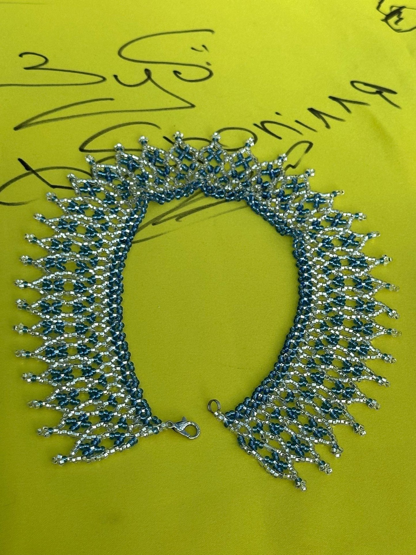 Handmade Bead Necklace from Ivankiv