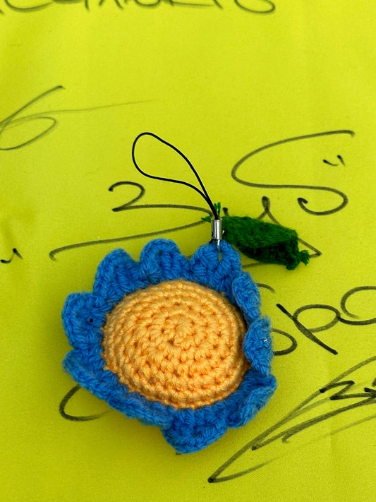 Handmade Sunflower Keyring