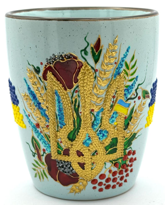 Hand Decorated Patriotic Mug