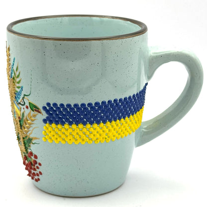 Hand Decorated Patriotic Mug