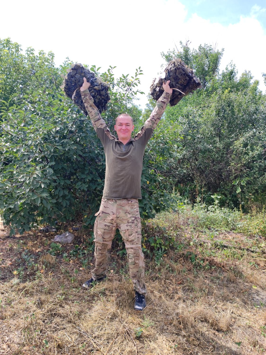 £25 Donation to support the Ulaniv School Camouflage nets