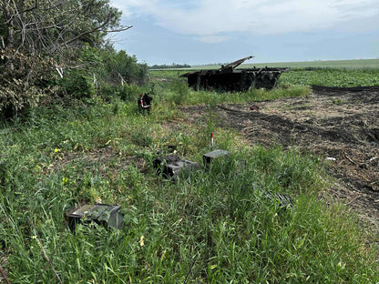 T-72B3M ERA Insert from destroyed ruzzian Tank