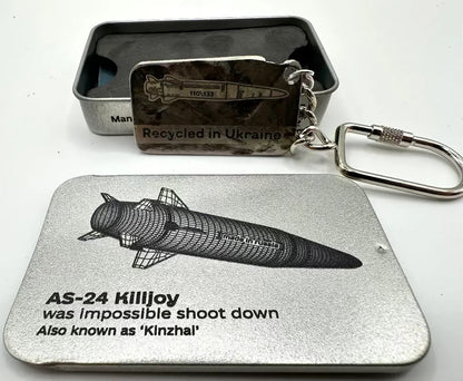 decorative-keyring-ukraine-military-souvenir-handmade-kinzhal-ukraine-aid